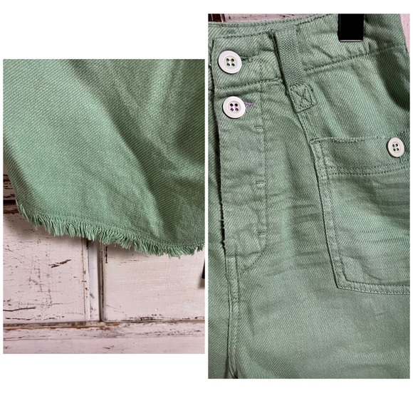 Anthropologie Pilcro Slouchy Surplus Green Shorts 26 - Picture 5 of 11